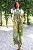 225127 Patchwork Hippie Jungle Dream Overall
