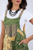 225127 Patchwork Hippie Jungle Dream Overall