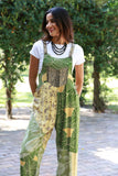 225127 Patchwork Hippie Jungle Dream Overall