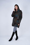 224558 Earthy Patchwork Hooded Jacket