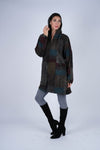 224558 Earthy Patchwork Hooded Jacket