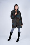 224558 Earthy Patchwork Hooded Jacket