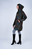 224558 Earthy Patchwork Hooded Jacket