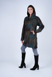 224558 Earthy Patchwork Hooded Jacket