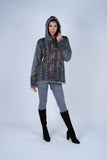 224560 Jacket with Intricate Cut-Out Design
