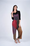 224609 Patchwork Rayon Overalls