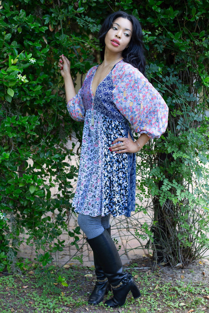 224626 Sacred Threads Floral Patchwork Dress Sacred Threads, Inc 224626 Sacred Threads Floral Patchwork Dress Sacred Threads, Inc