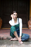 224638 Patchwork Rayon Overalls
