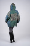 224639 Patchwork Rayon Hoodie
