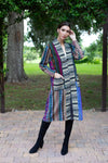 224667 Multicolor Patchwork Cotton Jacket