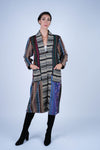 224667 Multicolor Patchwork Cotton Jacket