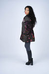 224677 Floral Noir Collection Patchwork Jacket