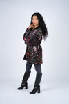 224677 Floral Noir Collection Patchwork Jacket