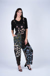 224689 Midnight Bloom Patchwork Overalls