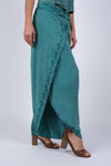 225009 Trendy Sea Embroided Hippie Pants