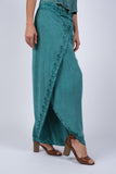 225009 Trendy Sea Embroided Hippie Pants