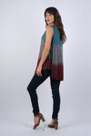 225046 Blockprint Ombre Top