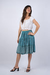 225061 Colors of the Sea Midi Skirt