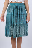 225061 Colors of the Sea Midi Skirt