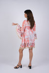 225072 Bohemian Blush Ethereal Tunic with Bell Sleeve