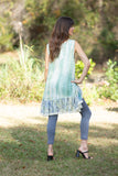 225080 Enchanting Bohemain Frill Sleeveless Top
