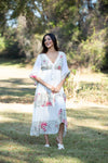 225087 White Tiered Serene Maxi Dress