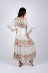 225087 White Tiered Serene Maxi Dress