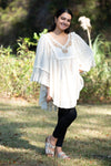 225091 Ethereal Vintage White Flared Top
