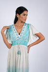 225092 Blue Ombre Enchanting Summer Maxi Dress