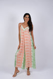225094 Indian Summer Blockprint Dress