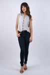 225114 Ethereal Stripes Vintage Collared Shirt