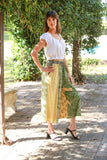 225126 Patchwork Hippie Jungle Dream Palazzo Pants