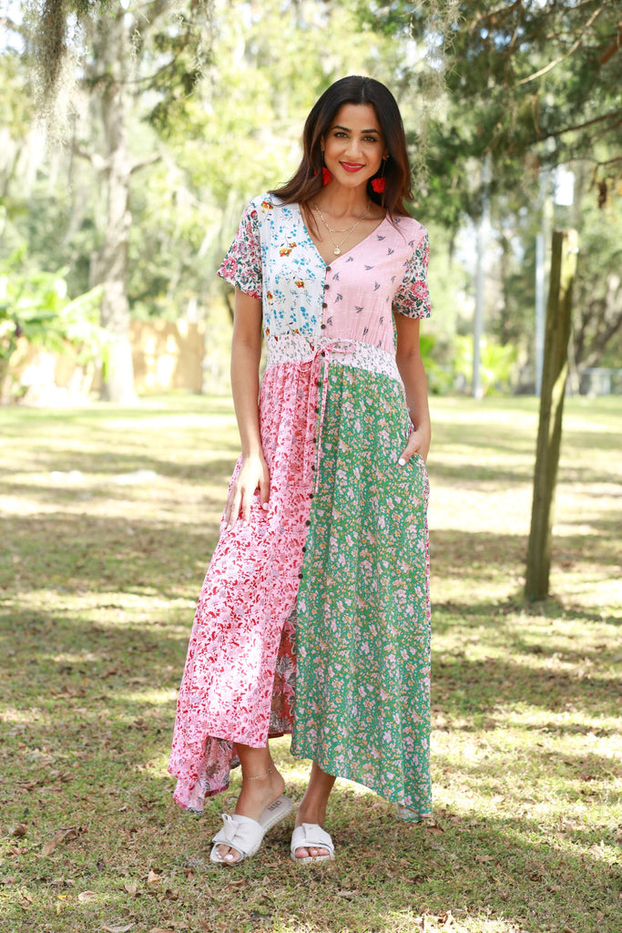 225166 Boho Chic Petal Harmony Summer Dress – Sacred Threads, Inc 225166 Boho Chic Petal Harmony Summer Dress – Sacred Threads, Inc