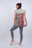 225169 Petal Harmony Patchwork Shirt