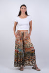 225190 Abstract Allure Patchwork Hippie Pants
