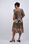 225192 Abstract Allure Boho Dress