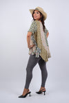 225205 Lightweight Olive Bloom Breezy Top