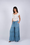 225224 Embroidered Artisan Blue Pants