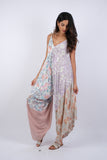 225243 Rosy Mosiac Patchwork Summer Romper