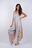 225243 Rosy Mosiac Patchwork Summer Romper
