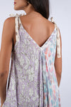 225243 Rosy Mosiac Patchwork Summer Romper