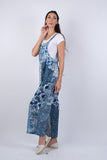 225266 Saphire Ocean Bohemian Chic Overalls