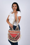 225454 Boho Bloom Patchwork Hippie Shoulder Bag
