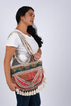 225454 Boho Bloom Patchwork Hippie Shoulder Bag