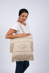 225459 Wanderer Boho Shoulder Bag with Tassels