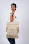225459 Wanderer Boho Shoulder Bag with Tassels