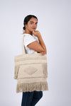 225459 Wanderer Boho Shoulder Bag with Tassels