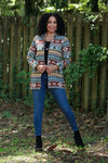 225501 Aztec Western Jacket: Boho Fall Blazer