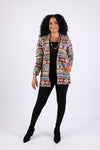 225501 Aztec Western Jacket: Boho Fall Blazer
