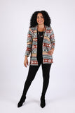 225501 Aztec Western Jacket: Boho Fall Blazer